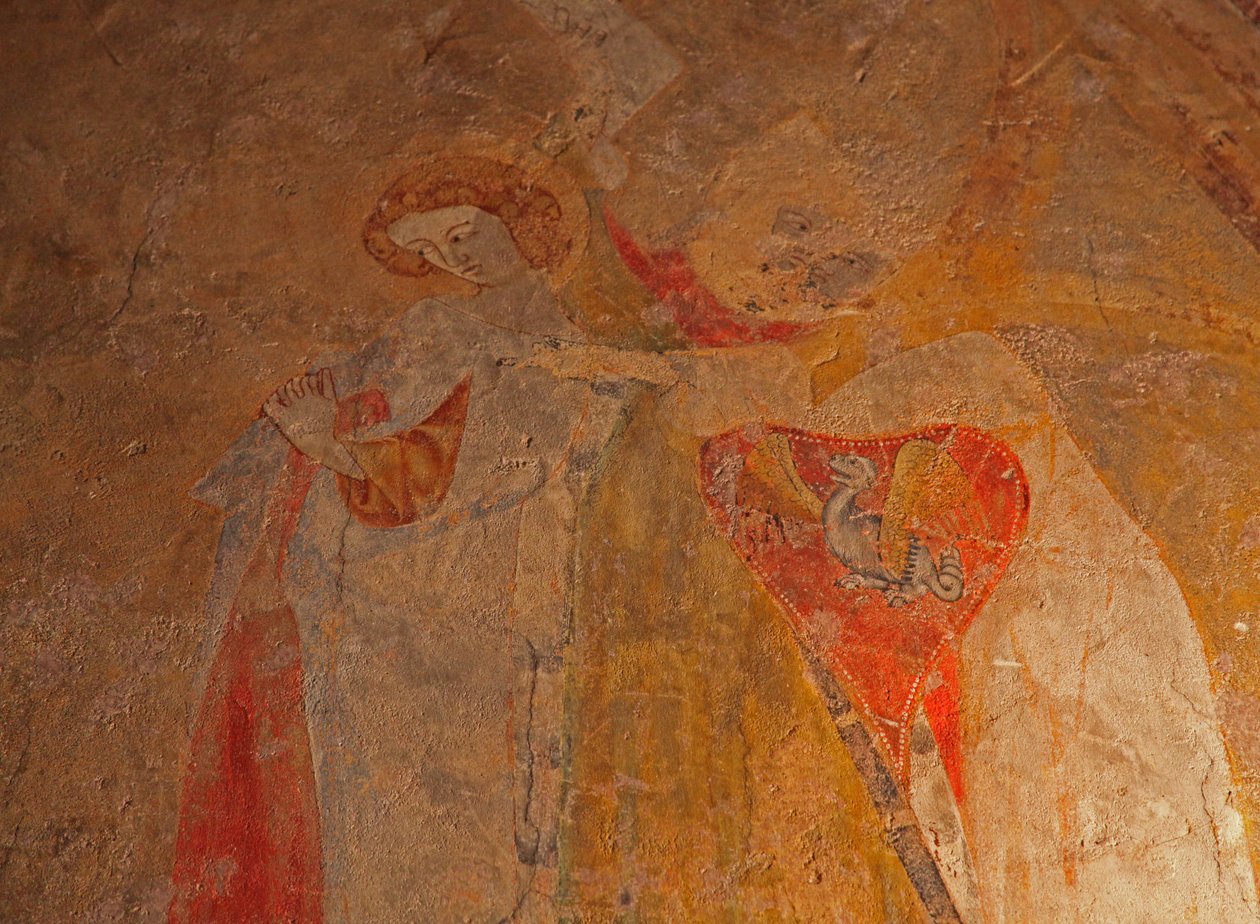 Darstellung des Johannes bei der Kreuzigung von French School