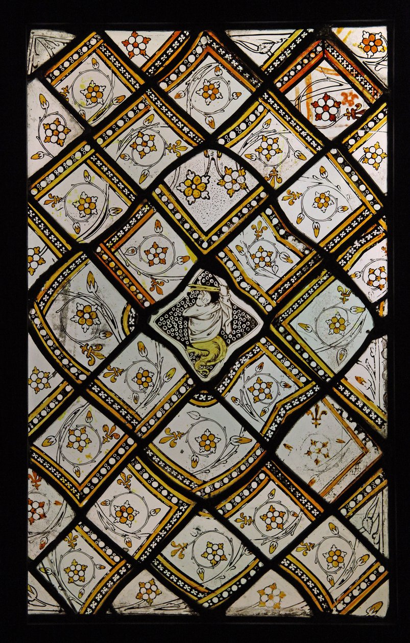 Ein Grisaille-Panel, ursprünglich aus der Abtei von St. Denis von French School