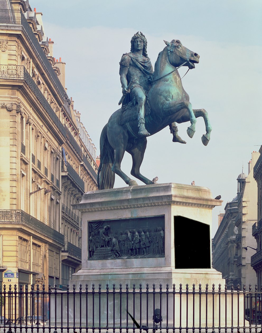 Reiterstatue von König Ludwig XIV. (1816-22) von French School