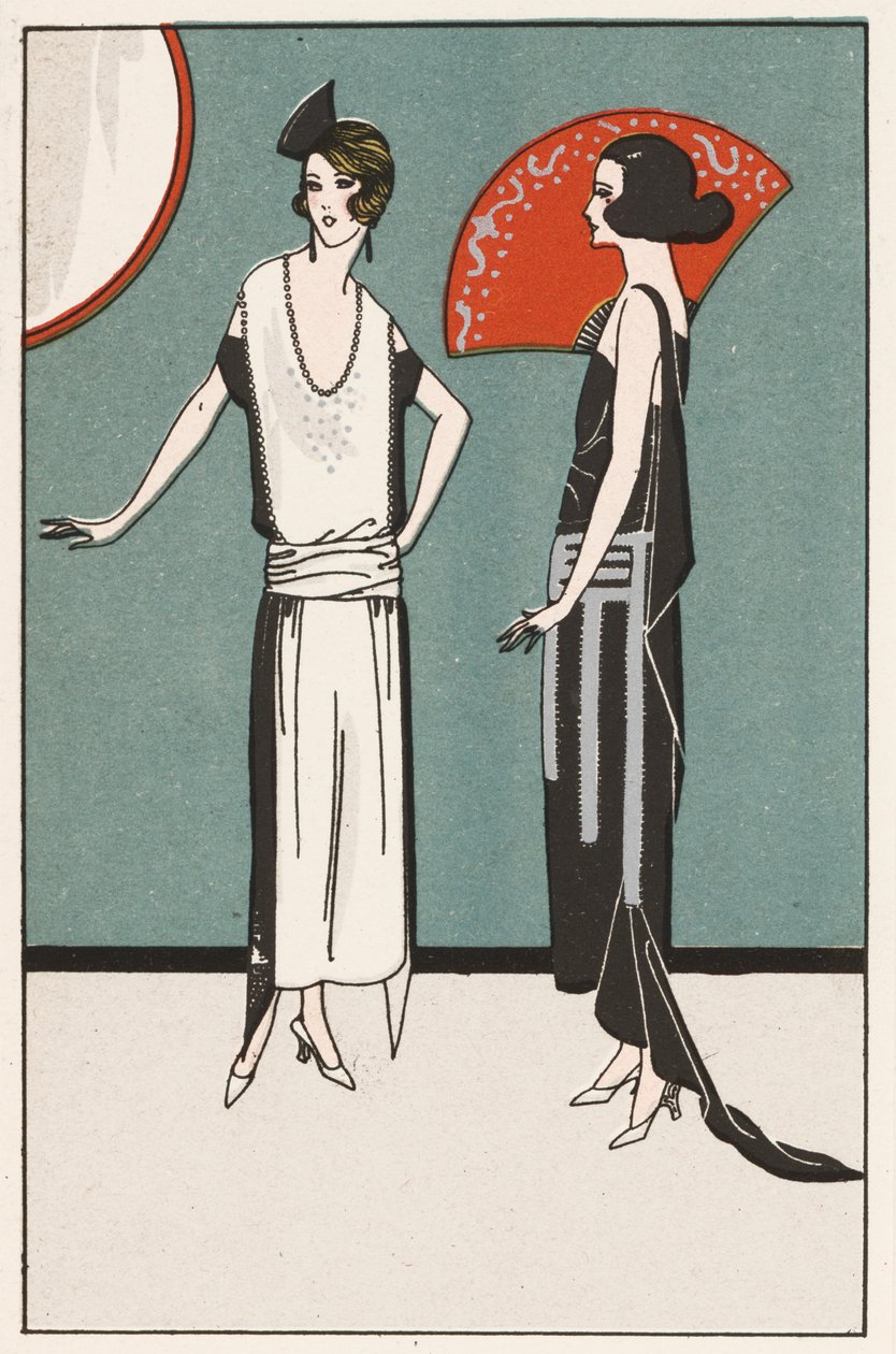Abendgarderobe für Frauen von den Designern Madeleine und Madeleine von French School