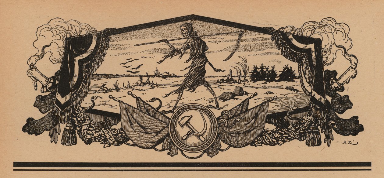 Hungersnot in Sowjetrussland von French School