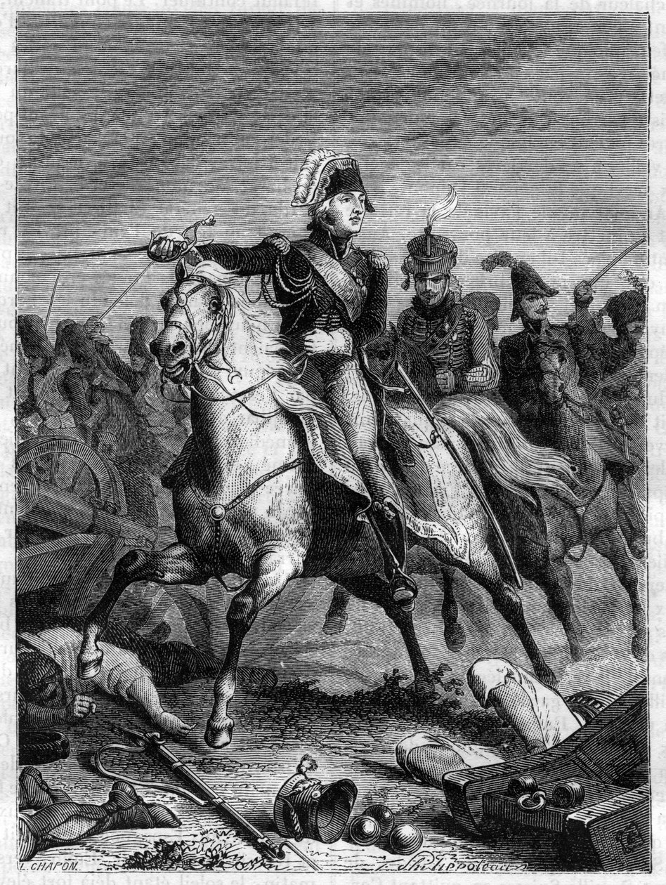 Erstes Kaiserreich: der Angriff von Jean Baptiste Bessieres (1768-1813), Herzog von Istrien von French School