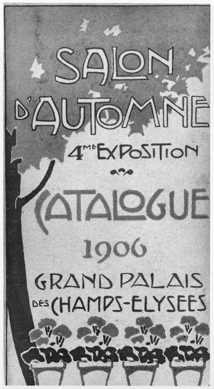 Titelseite des Katalogs für den 4. Salon d