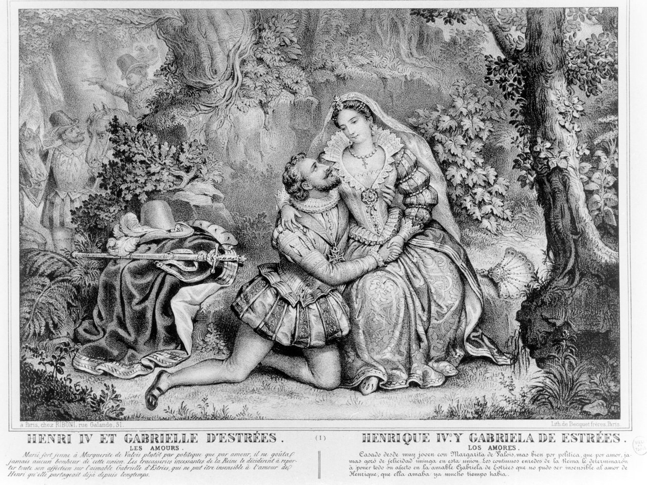 Heinrich IV., König von Frankreich und Gabrielle d