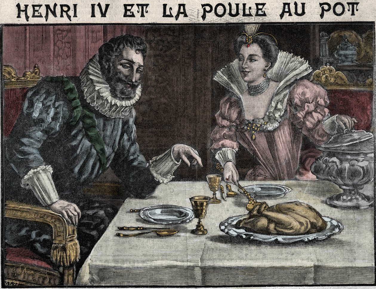 Henri IV und das Huhn im Topf: Gabrielle d