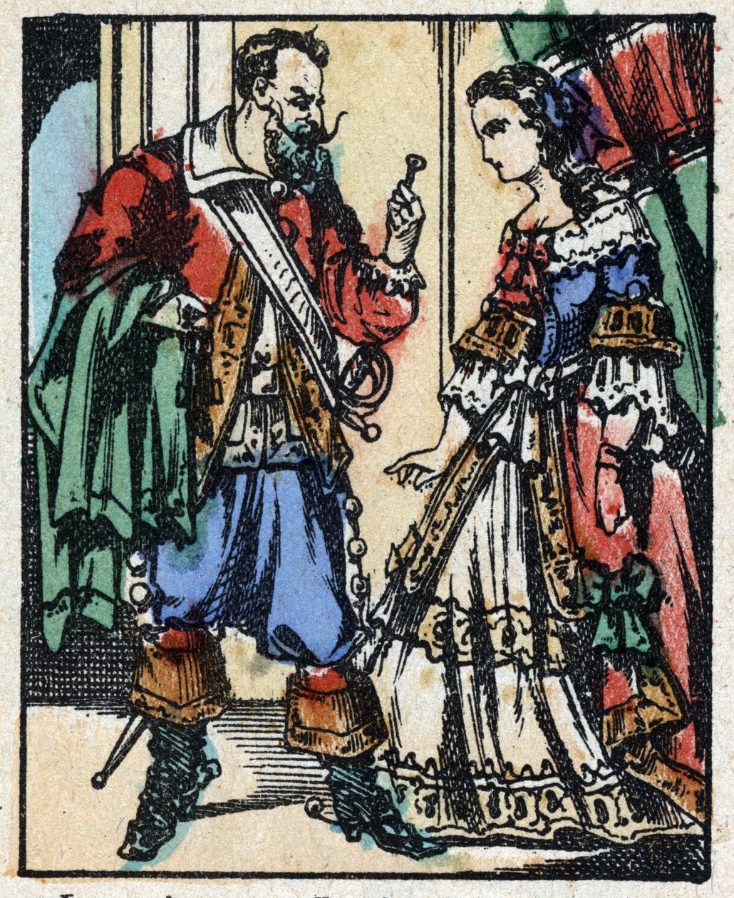 Illustration für „Blaubart“ von French School