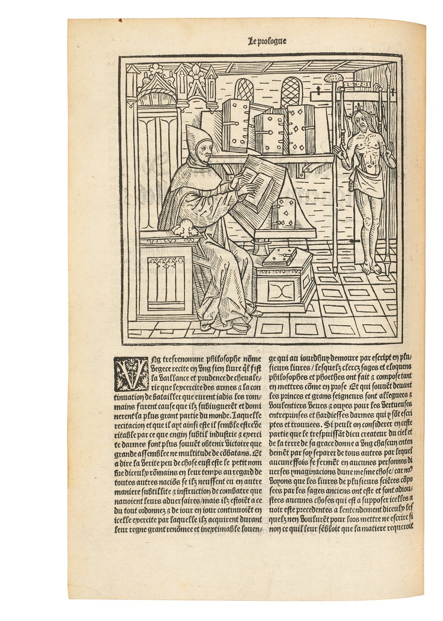 Illustration aus der Chronik von Enguerrand de Monstrelet, Paris: François Regnault von French School