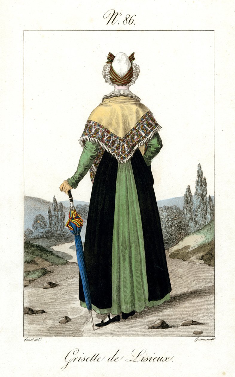 Illustration Nr. 86, Grisette von Lisieux von French School