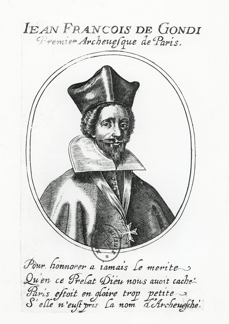 Jean-François de Gondi von French School