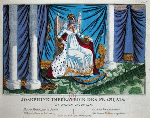 Josephine (1763-1814) Kaiserin der Franzosen und Königin von Italien von French School