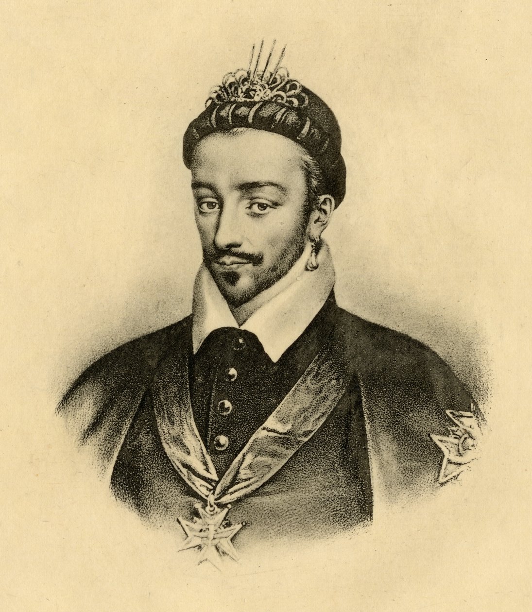 König Heinrich III. (1551-89) von Frankreich von French School