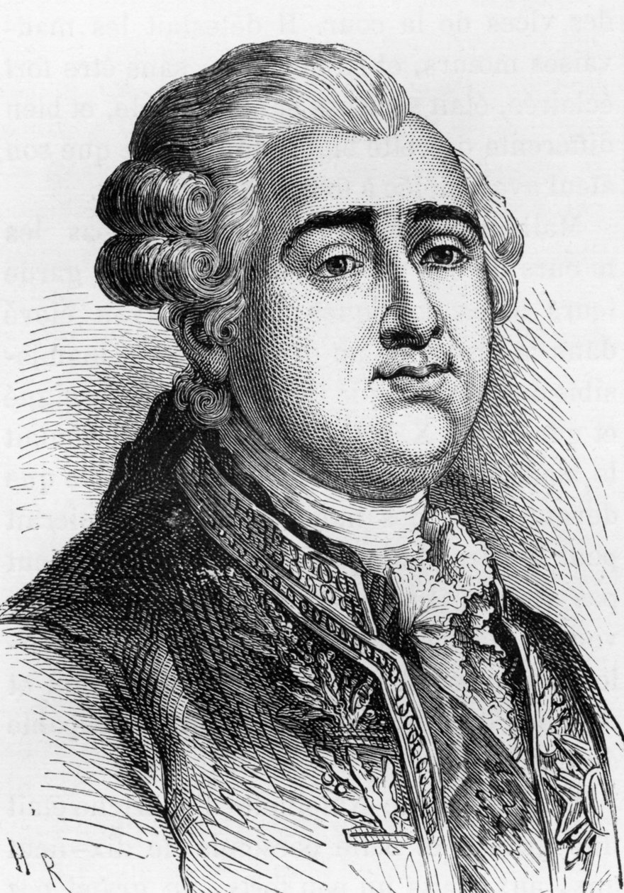 König von Frankreich Ludwig XVI. (1754-1793) von French School