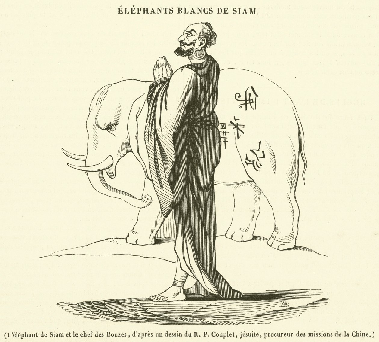Der Elefant von Siam und der Chef der Bonzen von French School