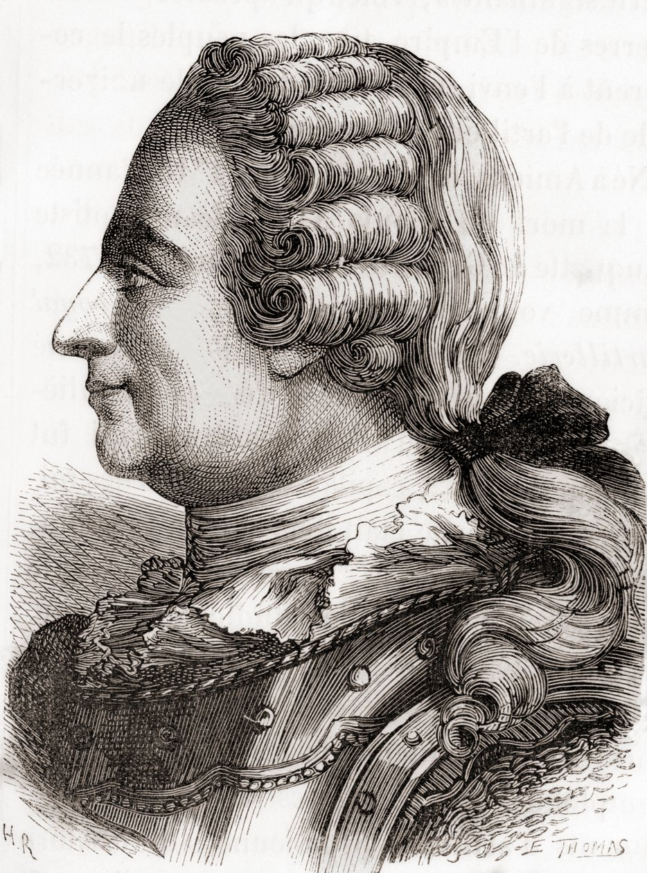 Generalleutnant Jean-Baptiste Vaquette de Gribeauval, aus 