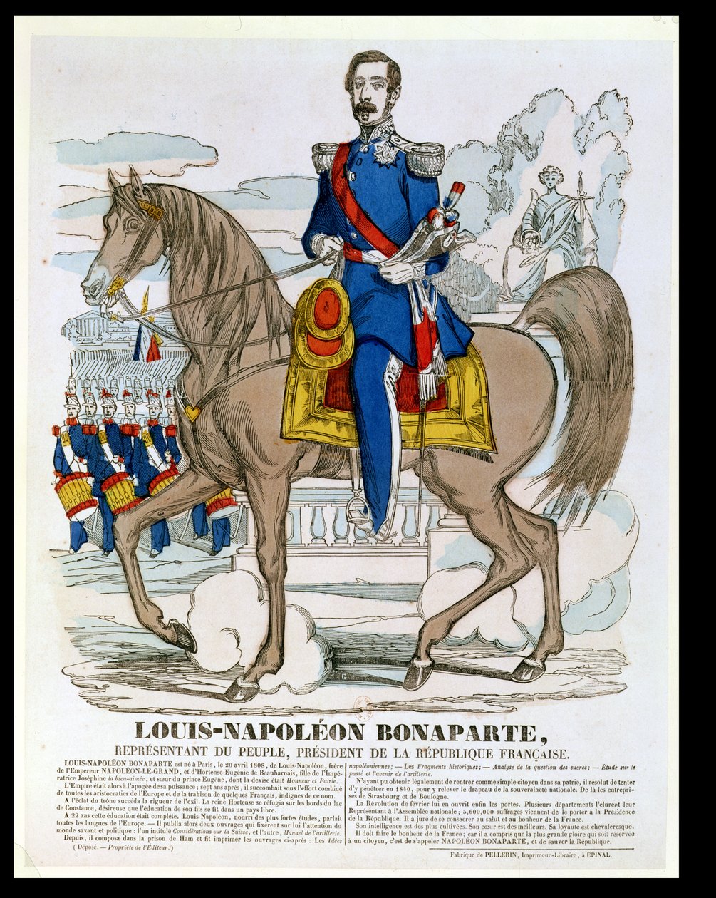 Louis-Napoleon Bonaparte (1808-73) zukünftiger Napoleon III, 1849 von French School