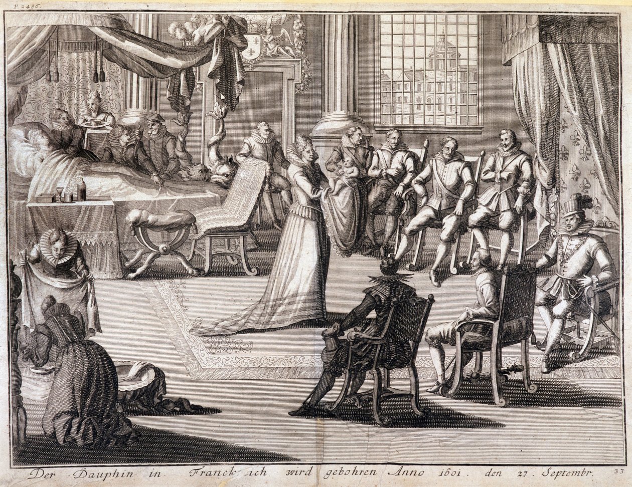 Ludwig XIII. wurde am 27. September 1601 geboren von French School