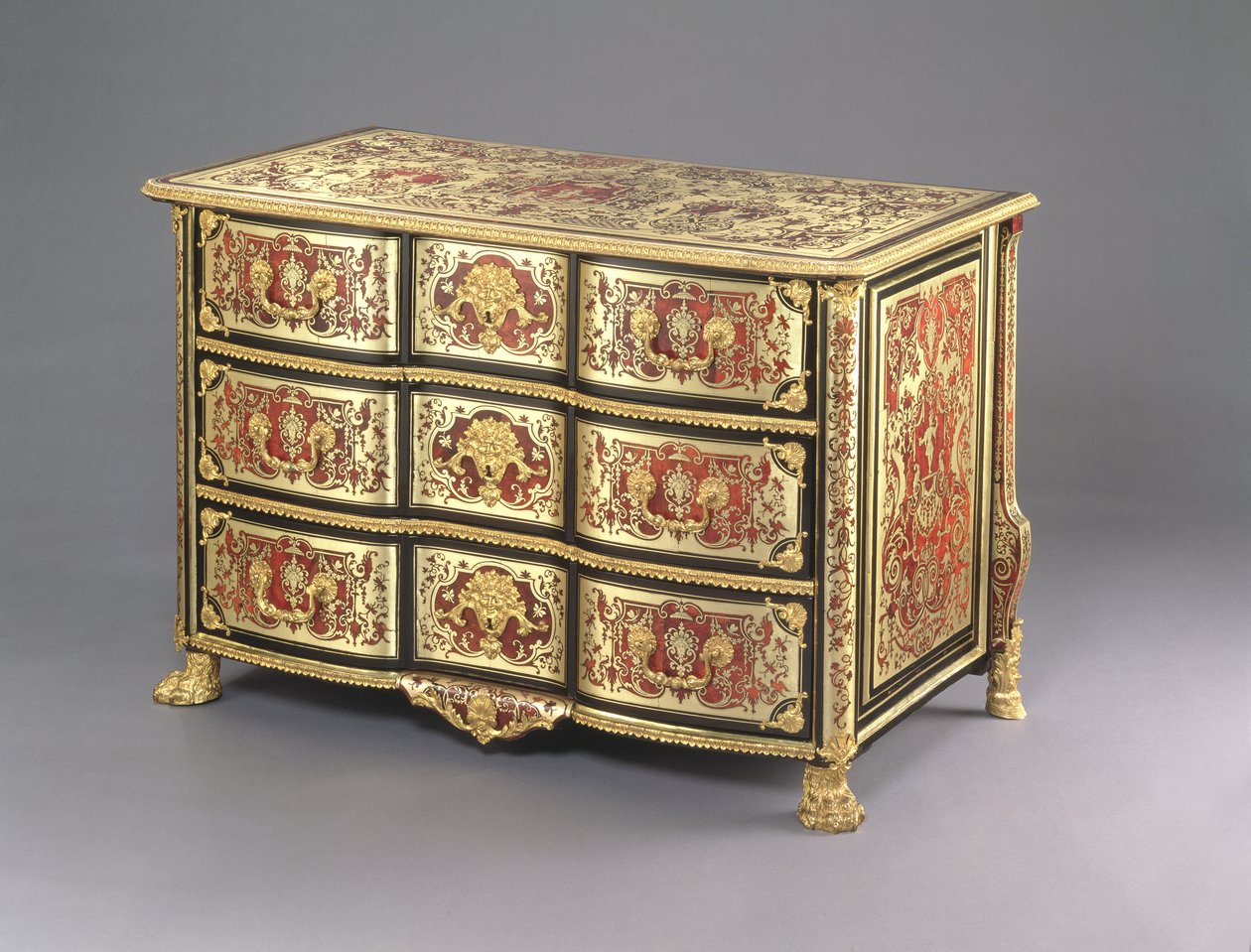 Louis XIV Boulle Kommode, ca. 1700 von French School