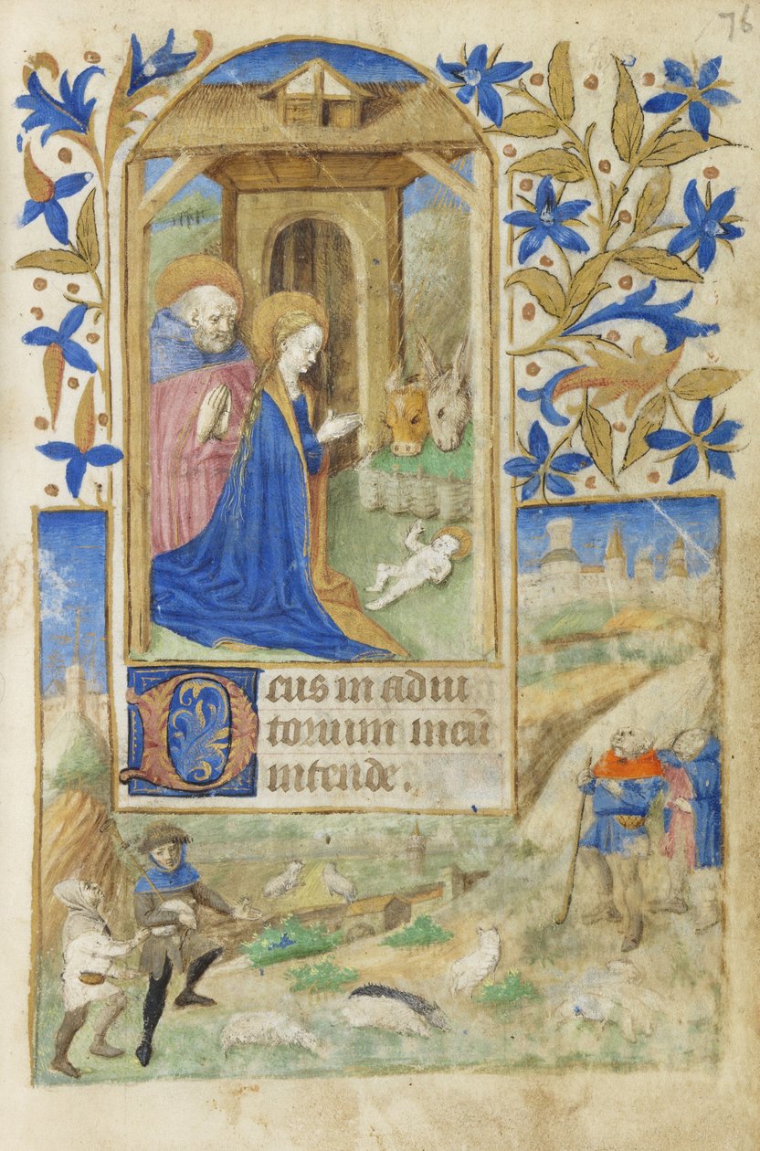 Die Geburt Christi, 1464 von French School