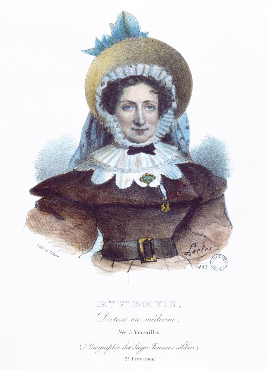 Madame Boivin aus einem Buch über berühmte Frauen von French School