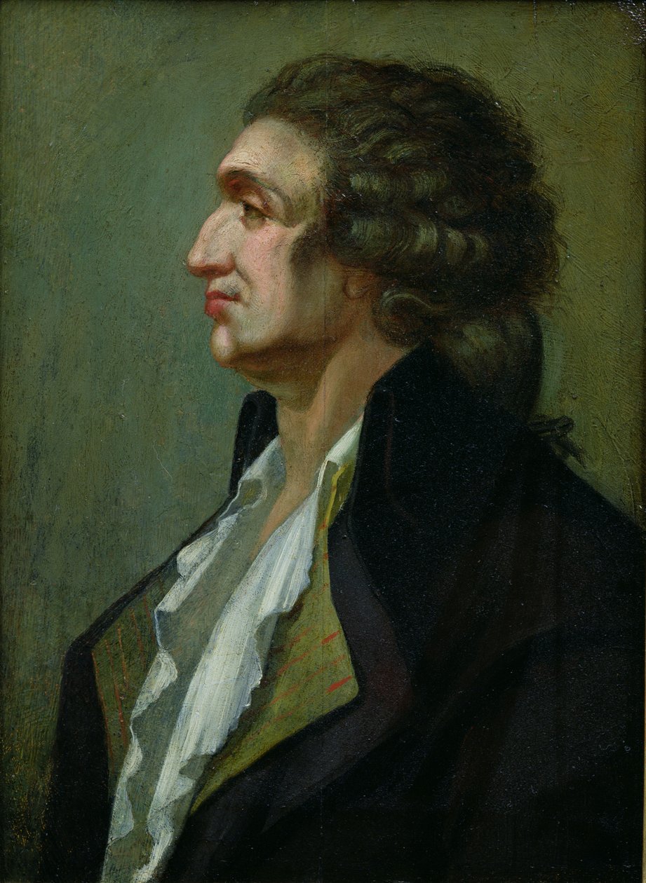 Marie Jean Antoine Nicolas de Caritat (1743-94) Marquis de Condorcet von French School