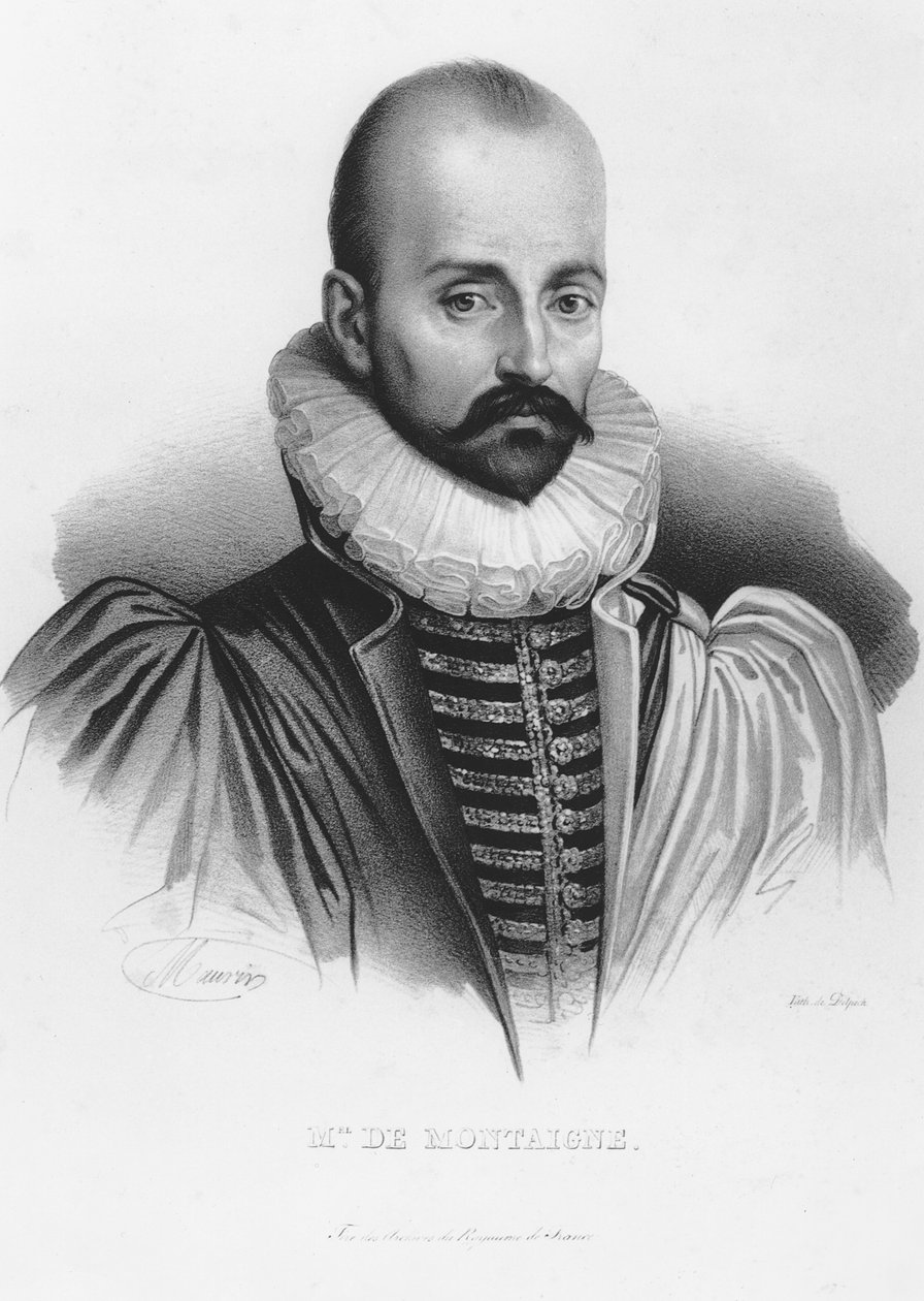 Michel de Montaigne von French School