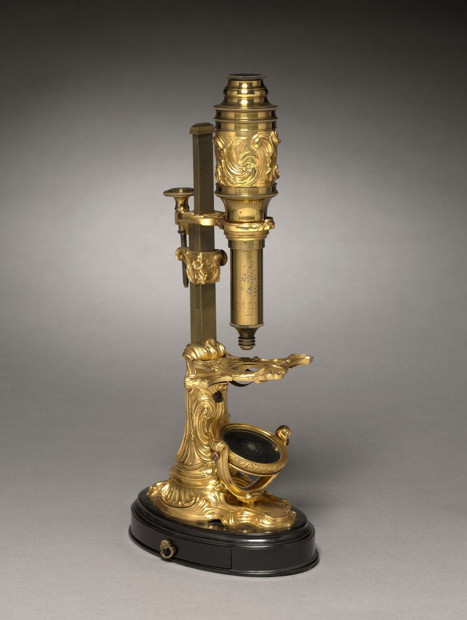 Mikroskop, ca. 1745-1765 von French School