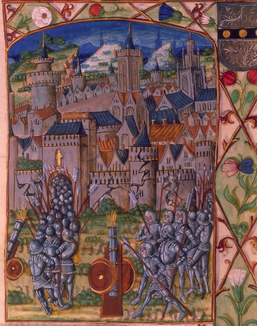 Die Eroberung von Evreux, aus 