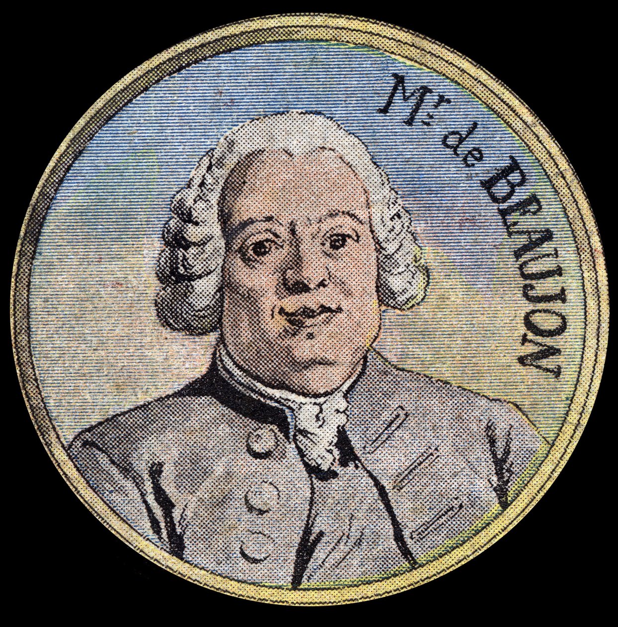 Nicolas Beaujon (1718-1786), französischer Finanzier und Berater von French School