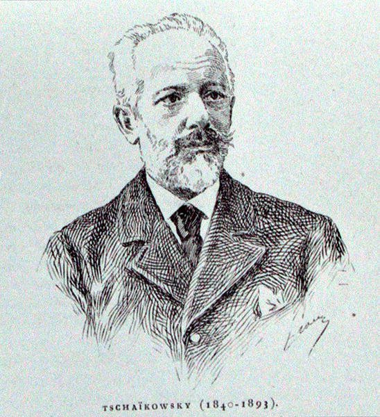 Pjotr Iljitsch Tschaikowski (1840-93), Illustration aus 