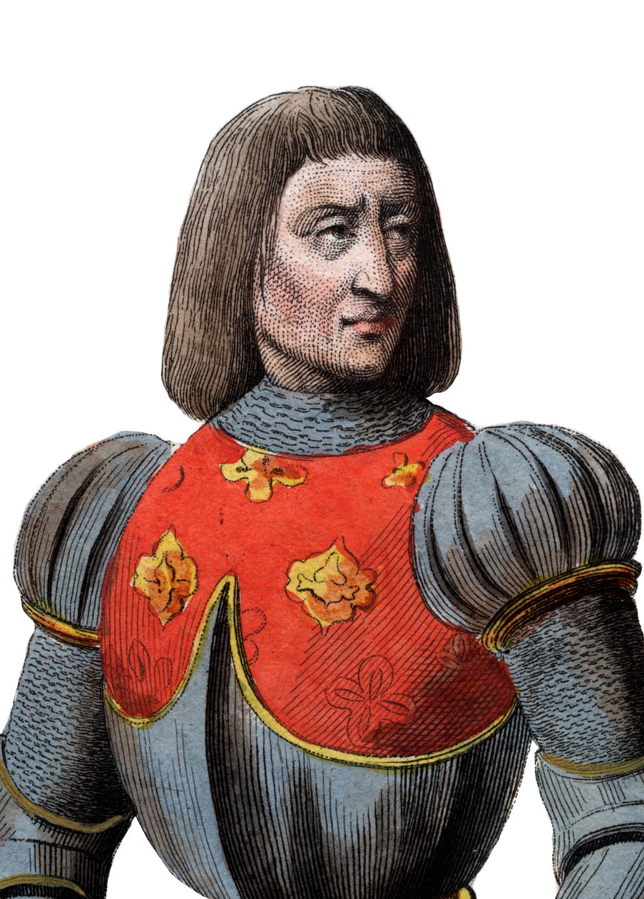 Porträt von Arthur III Duke of Brittany von French School