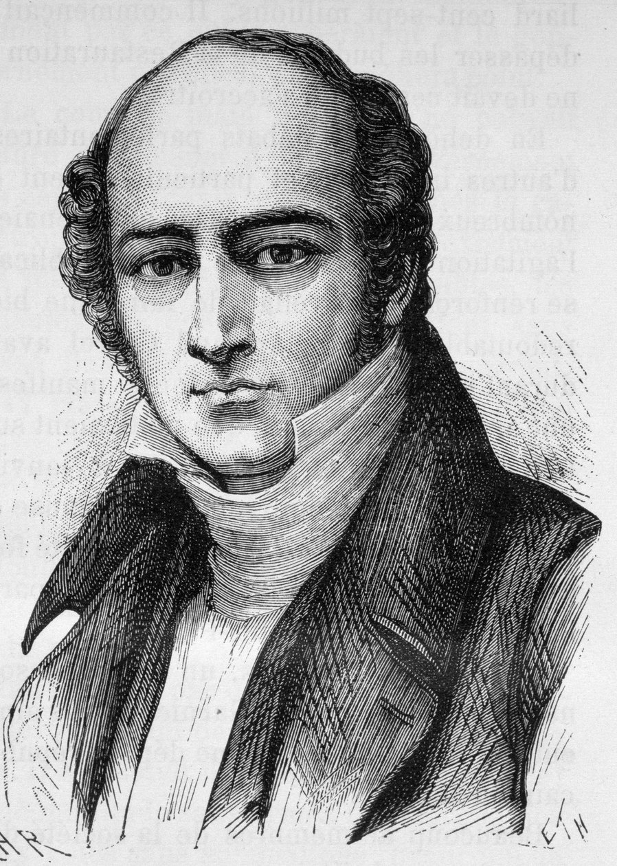 Porträt von Camille Hyacinthe Odilon Barrot (1791-1873), französischer Politiker - in „L
