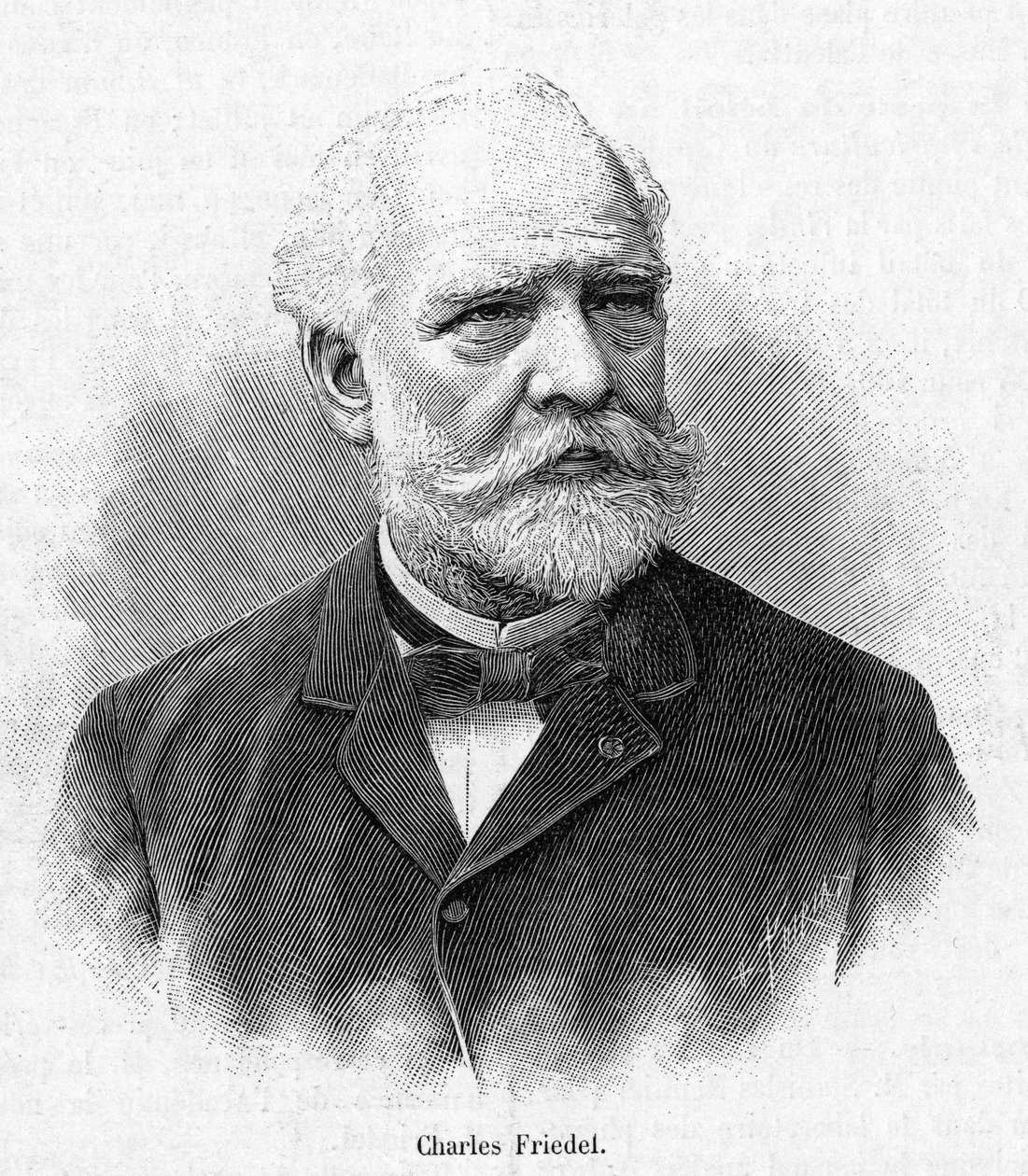 Porträt von Charles Friedel (1832-1899), französischer Chemiker und Mineraloge von French School