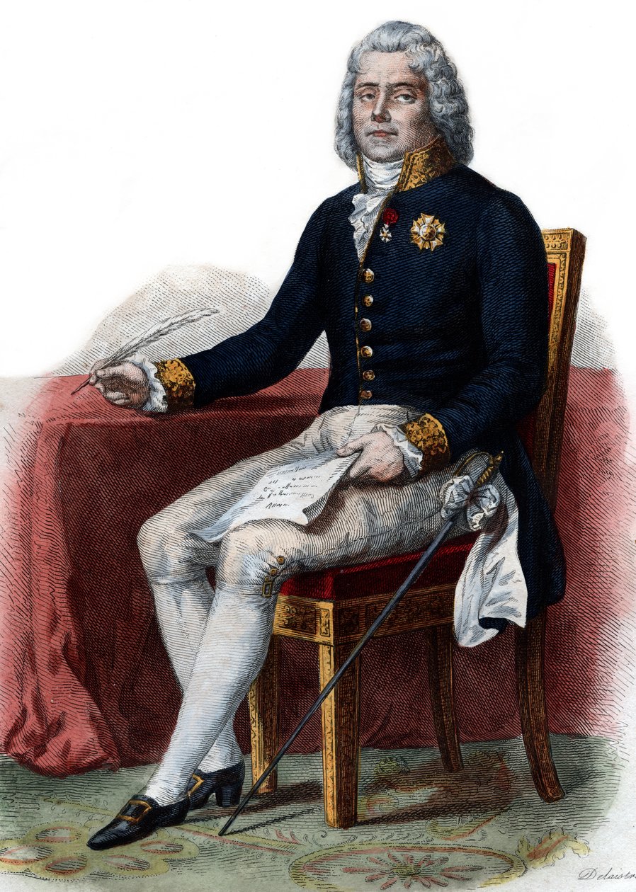 Porträt von Charles Maurice de Talleyrand Perigord (1754-1838), 1. Prinz de Benevent, französischer Diplomat von French School
