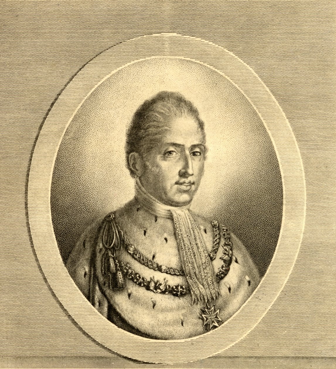 Porträt von Charles X (1757-1826) König von Frankreich und Navarra von French School
