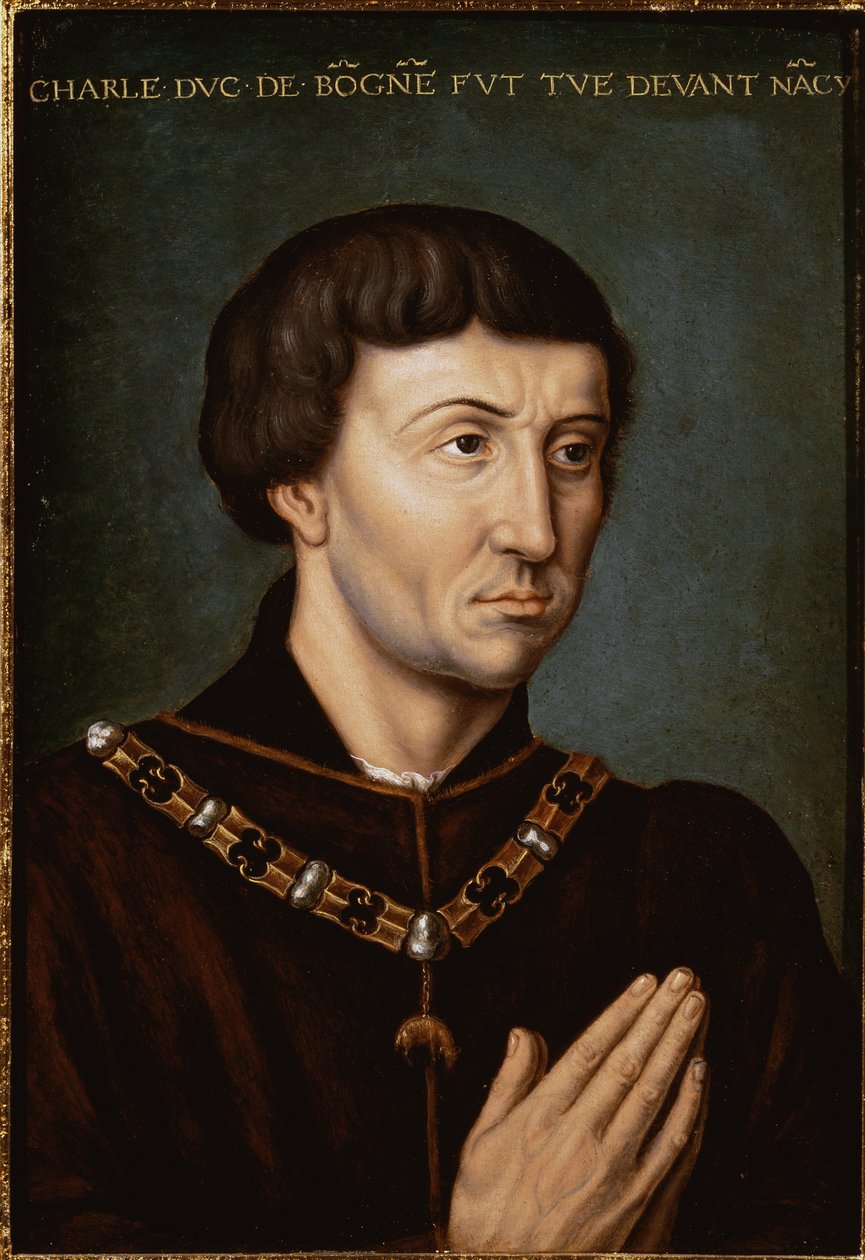 Porträt von Karl dem Kühnen von French School