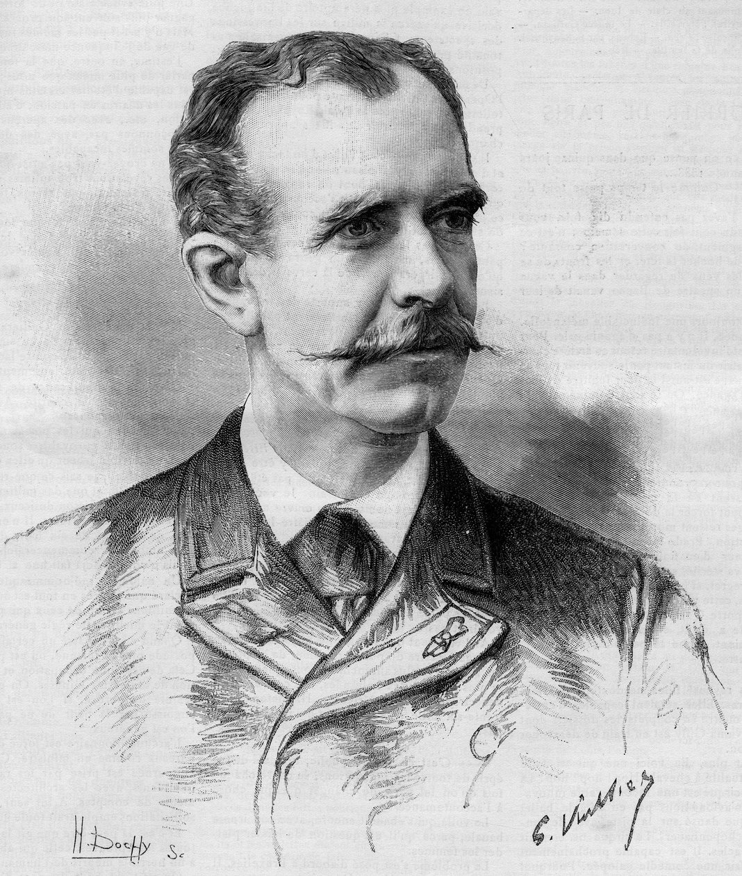 Porträt von Graf Paul Gabriel Othenin d