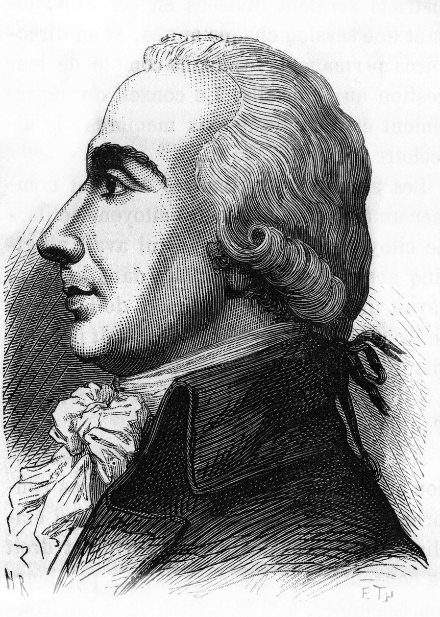 Porträt von Dominique Joseph Garat (1749-1833) französischer Anwalt, Journalist und Philosoph von French School