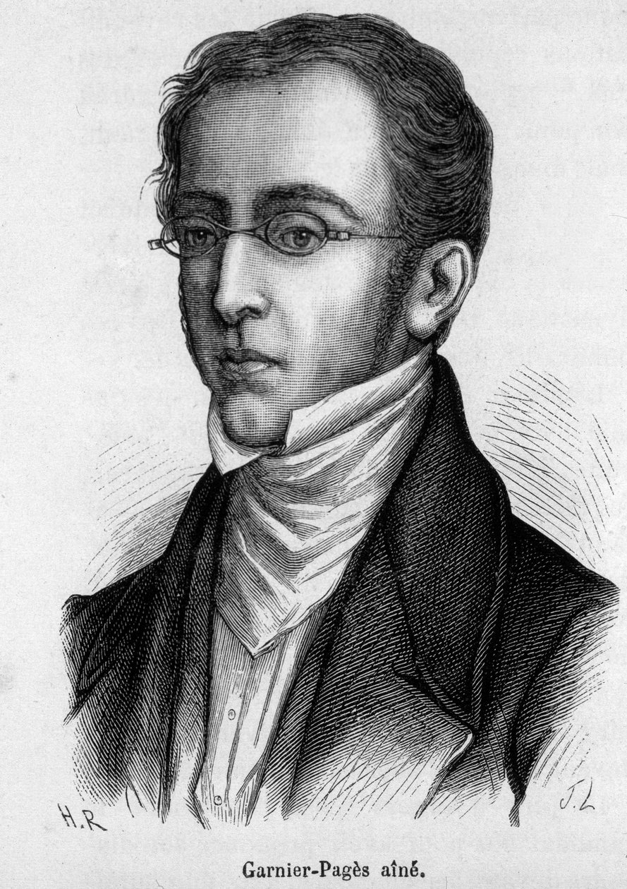 Porträt von Etienne Joseph Louis Garnier-Pages (1801-1841), französischer Politiker von French School
