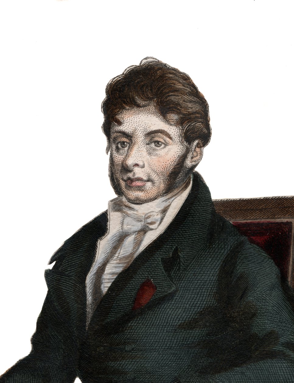 Porträt von Étienne Nicolas Méhul (1763-1817), französischer Komponist von French School