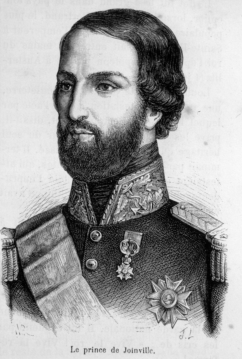 Porträt von François Ferdinand Philippe, Prinz von Joinville (1818-1900) von French School