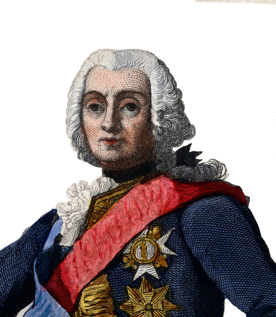 Porträt von François de Chevert (1695-1769), französischer General von French School