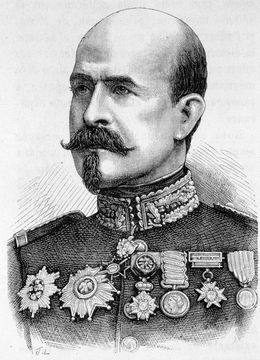 Porträt von General Trochu (1815 - 1896) - in „L