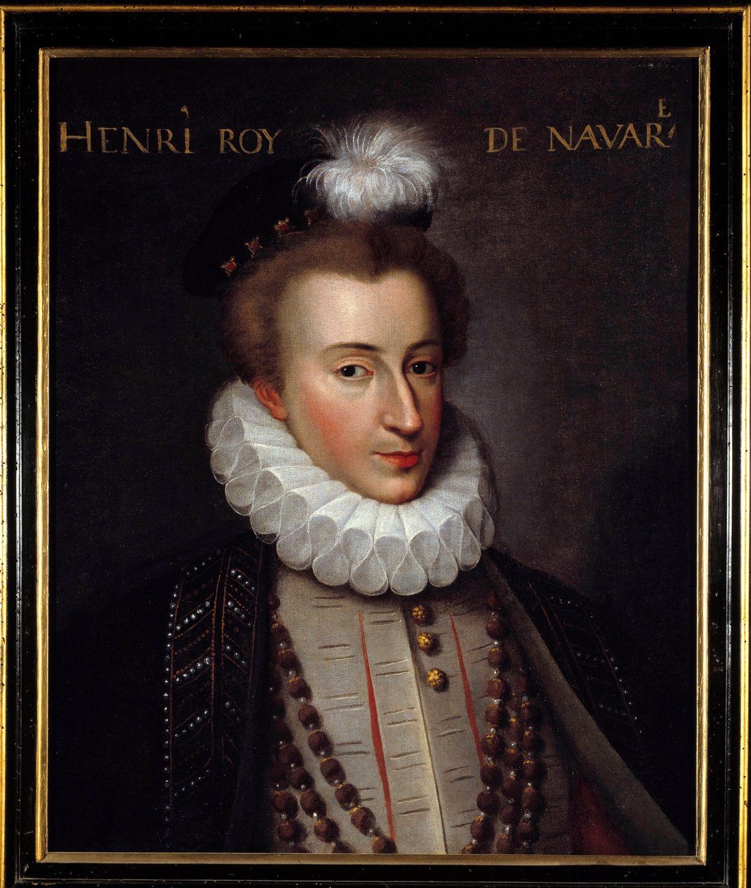 Porträt von Heinrich IV (1553-1610), König von Frankreich von French School