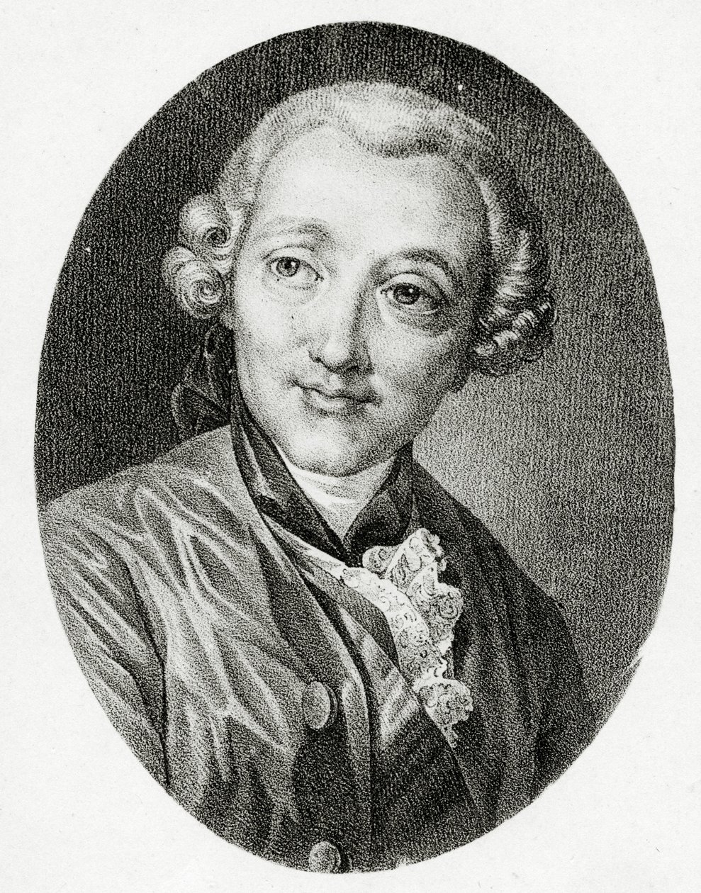 Porträt von Jacques-Germain Soufflot von French School