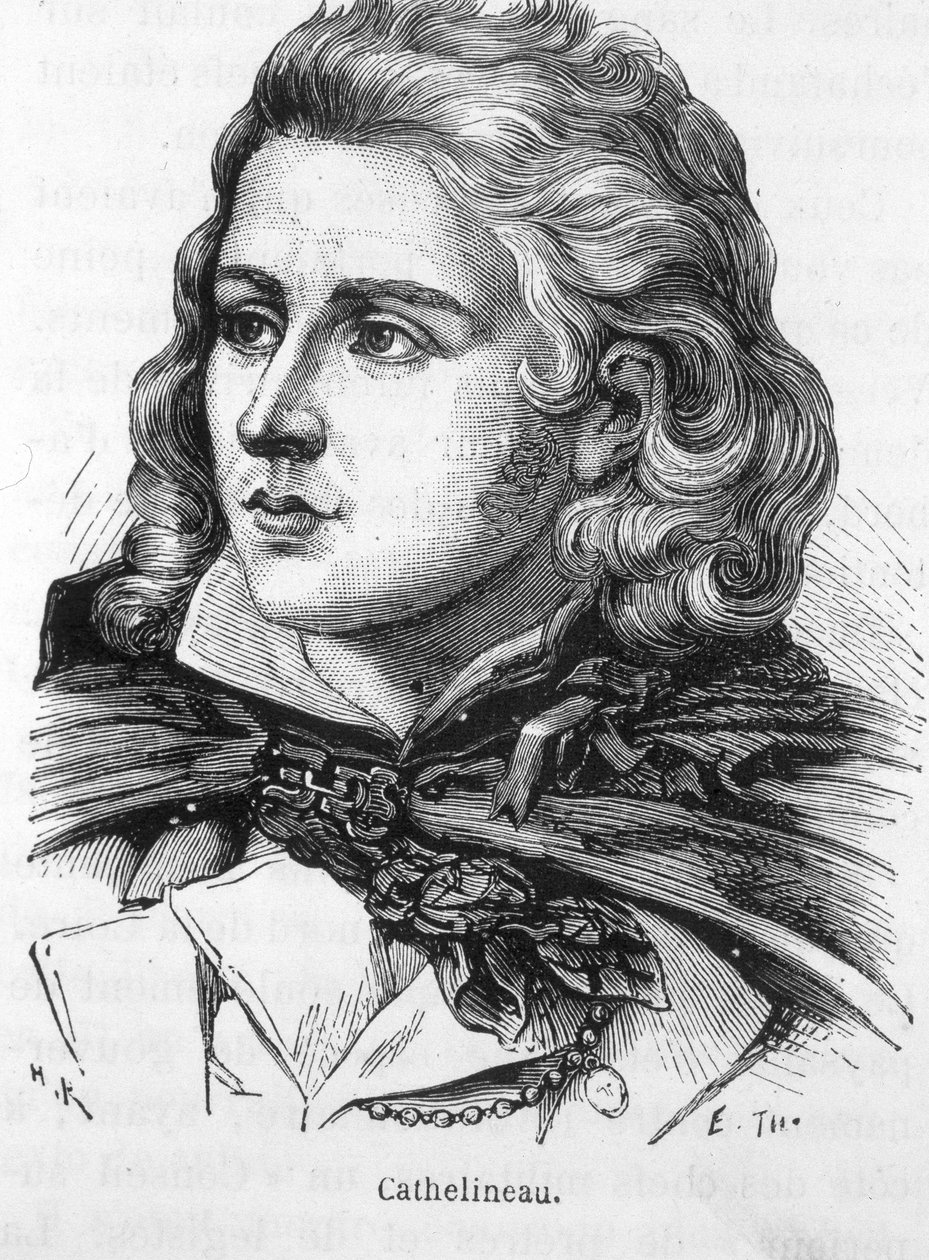 Porträt von Jacques Cathelineau (1759 - 1793), Vendée-Chef - in „L