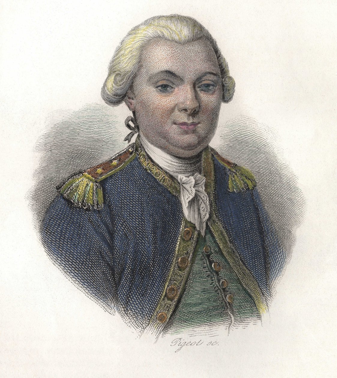 Porträt von Jean-Francois Galaup, Graf von La Perouse von French School