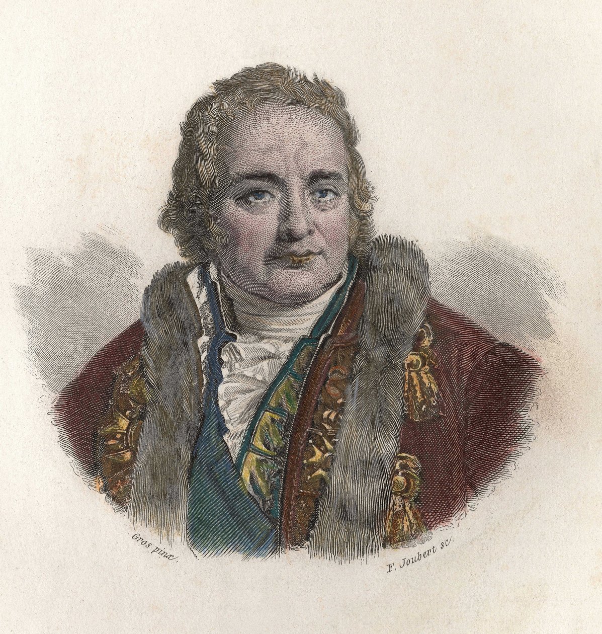 Porträt von Jean Antoine Chaptal, Graf von Chanteloup (1756-1832), französischer Chemiker und Politiker. In „Portraits of Useful Men“ von French School