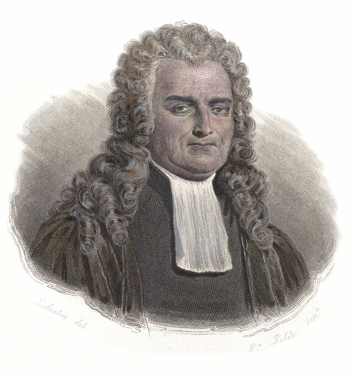 Porträt von Jean Baptiste Antoine de Montyon (1733-1820), französischer Ökonom und Magistrat. in „Portraits des Hommes Useful“ von French School