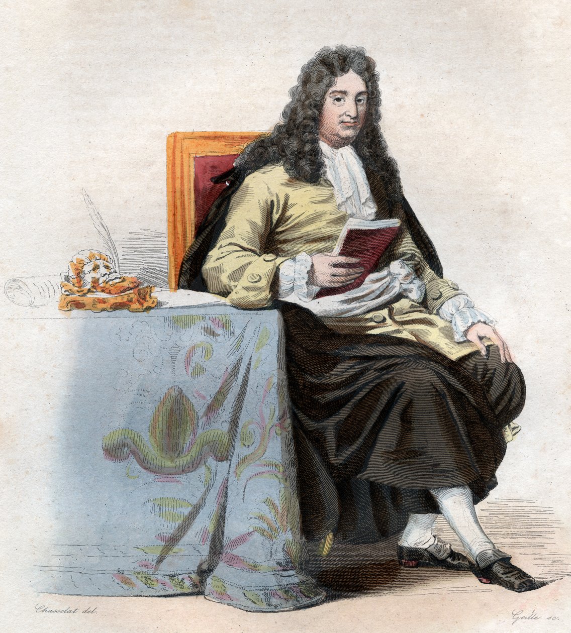 Porträt von Jean Racine (1639-1699), französischer Dramatiker von French School