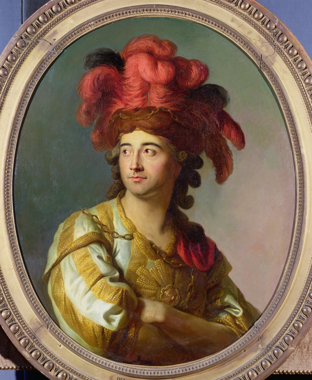Porträt von Larive von French School: Kunstdruck kaufen